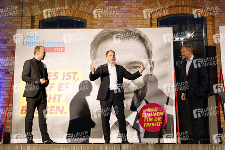 FDP-Wahlkampfveranstaltung mit Christian Lindner in Berlin