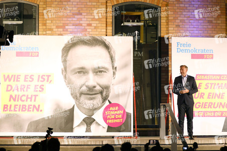 FDP-Wahlkampfveranstaltung mit Christian Lindner in Berlin