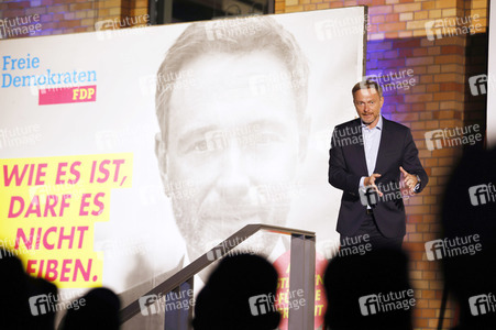 FDP-Wahlkampfveranstaltung mit Christian Lindner in Berlin