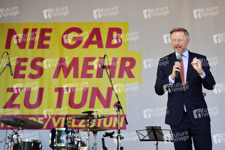 FDP-Wahlkampfveranstaltung mit Christian Lindner in Köln
