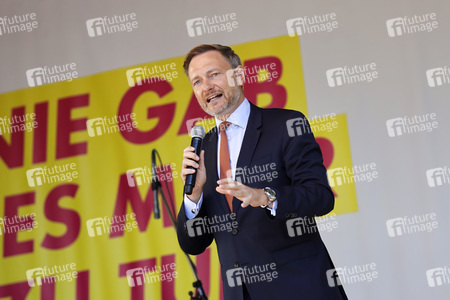 FDP-Wahlkampfveranstaltung mit Christian Lindner in Köln