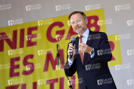 FDP-Wahlkampfveranstaltung mit Christian Lindner in Köln