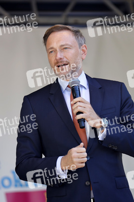 FDP-Wahlkampfveranstaltung mit Christian Lindner in Köln