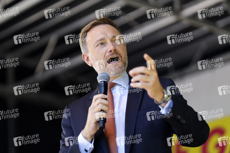 FDP-Wahlkampfveranstaltung mit Christian Lindner in Köln