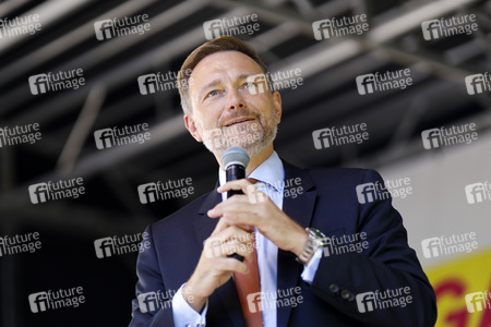 FDP-Wahlkampfveranstaltung mit Christian Lindner in Köln