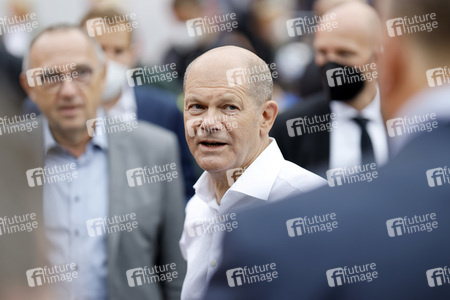 SPD-Wahlkampfveranstaltung mit Olaf Scholz in Köln