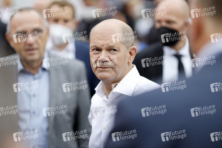 SPD-Wahlkampfveranstaltung mit Olaf Scholz in Köln