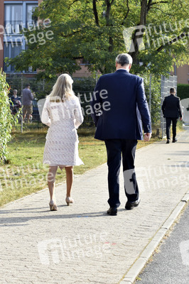 Stimmabgabe von Markus Söder zur Bundestagswahl 2021 in Nürnberg