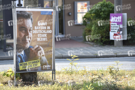 Stimmabgabe von Markus Söder zur Bundestagswahl 2021 in Nürnberg