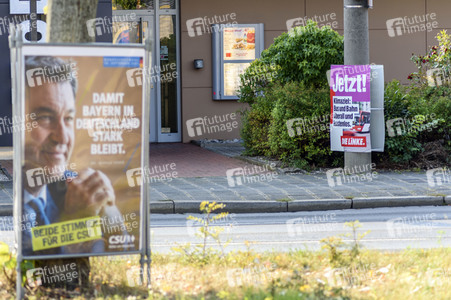 Stimmabgabe von Markus Söder zur Bundestagswahl 2021 in Nürnberg