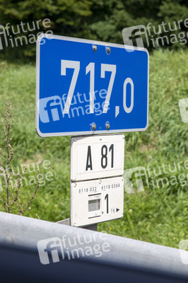Symbolfoto Kilometertafel