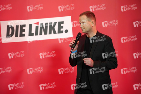 Wahlparty der Partei Die Linke in Berlin