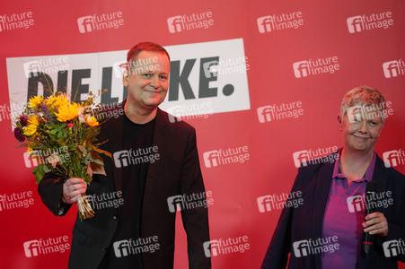 Wahlparty der Partei Die Linke in Berlin