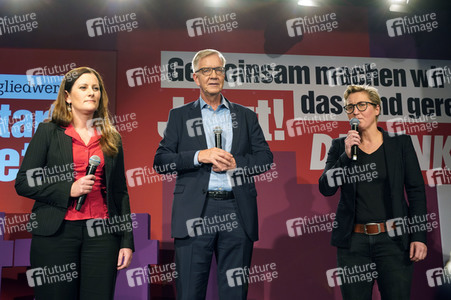 Wahlparty der Partei Die Linke in Berlin