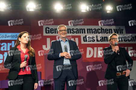 Wahlparty der Partei Die Linke in Berlin
