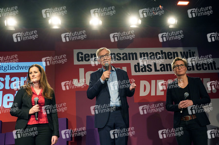 Wahlparty der Partei Die Linke in Berlin