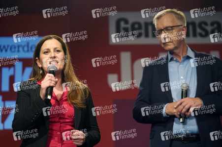 Wahlparty der Partei Die Linke in Berlin