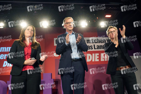Wahlparty der Partei Die Linke in Berlin
