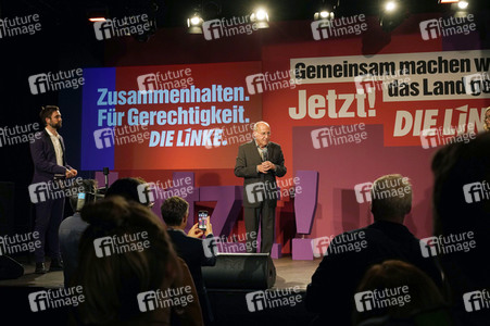 Wahlparty der Partei Die Linke in Berlin
