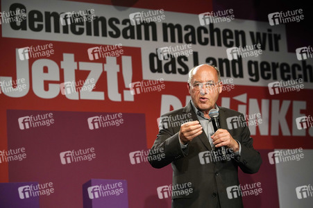 Wahlparty der Partei Die Linke in Berlin