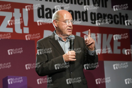 Wahlparty der Partei Die Linke in Berlin