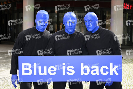 Fototermin 'Blue Man Group - Restart in Berlin' in Berlin