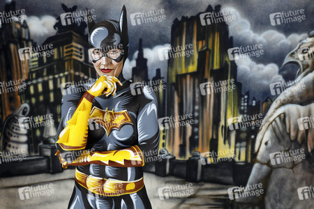 GEEK ART: Batgirl Comic Bodypainting