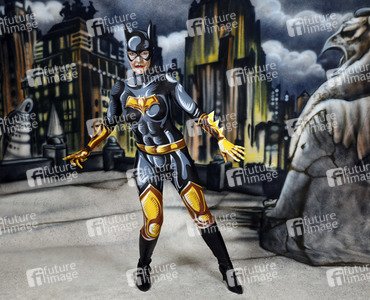 GEEK ART: Batgirl Comic Bodypainting