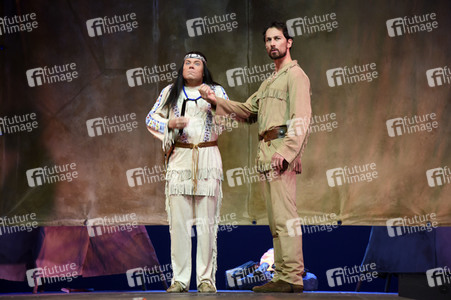 Musicalprobe 'Der Schuh des Manitu' in München