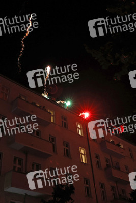 Demonstration gegen Räumung von linkem Wohnprojekt in Berlin