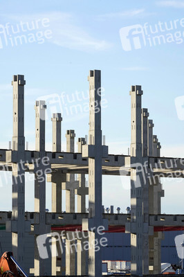 Baustelle der Tesla Gigafactory 4 in Grünheide