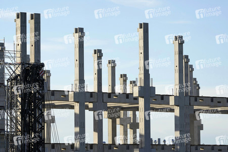 Baustelle der Tesla Gigafactory 4 in Grünheide