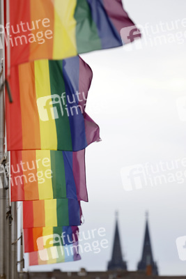 Symbolfoto Regenbogenflagge