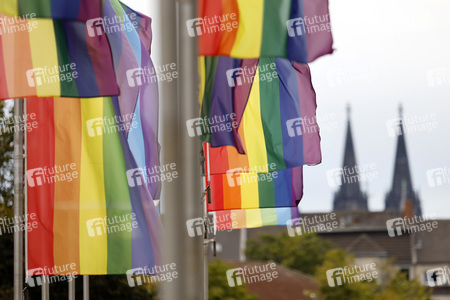 Symbolfoto Regenbogenflagge