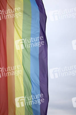 Symbolfoto Regenbogenflagge