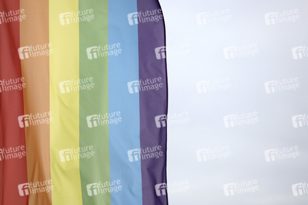 Symbolfoto Regenbogenflagge