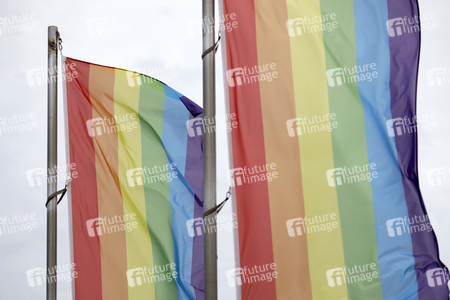 Symbolfoto Regenbogenflagge