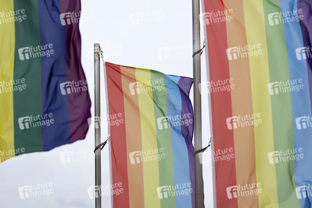 Symbolfoto Regenbogenflagge