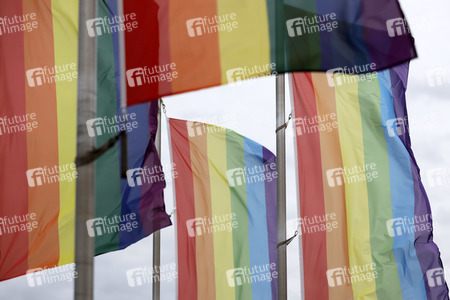 Symbolfoto Regenbogenflagge