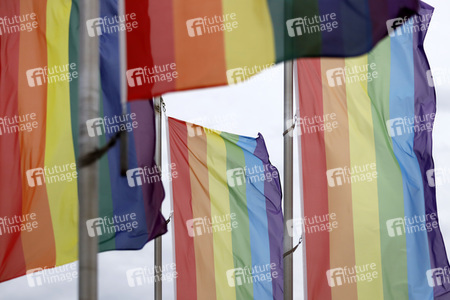 Symbolfoto Regenbogenflagge