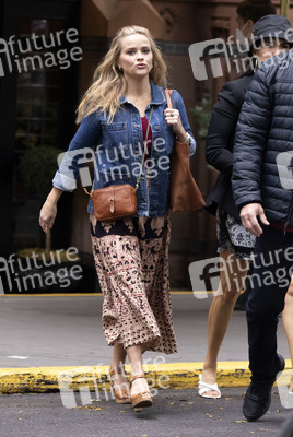 Dreharbeiten 'Your Place Or Mine' in New York