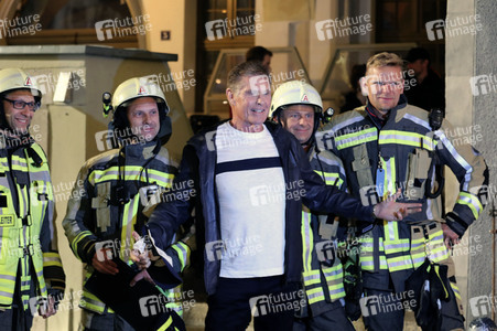 Dreharbeiten mit David Hasselhoff in Görlitz