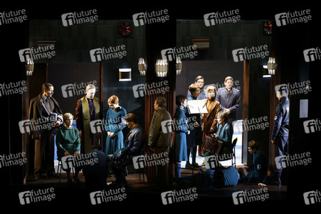 Theaterprobe 'Hexenjagd' in Berlin