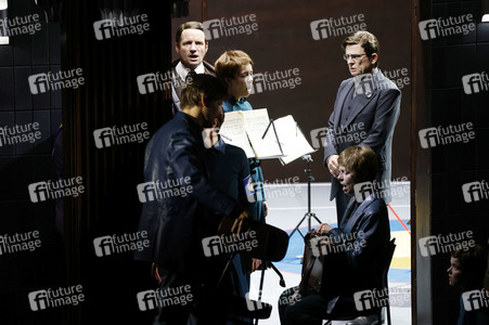 Theaterprobe 'Hexenjagd' in Berlin