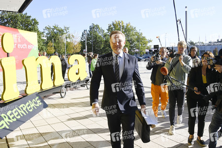 Gespräch zwischen SPD, Bündnis 90/Die Grünen und FDP in Berlin