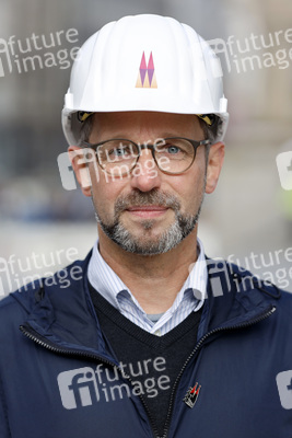 Abbau des Gerüsts am Kölner Dom