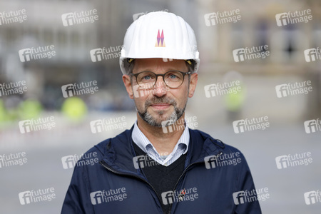 Abbau des Gerüsts am Kölner Dom