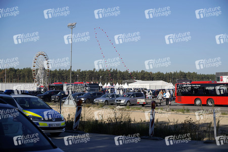 Tag der offenen Tür in der Tesla Gigafactory 4 in Grünheide