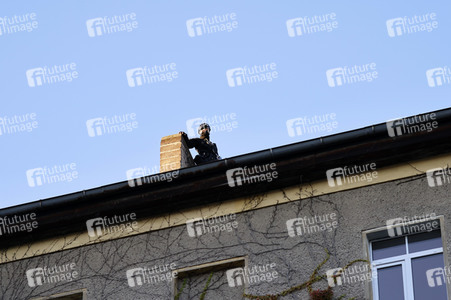Demonstration gegen Räumung vom Wagencamp 'Köpi' in Berlin