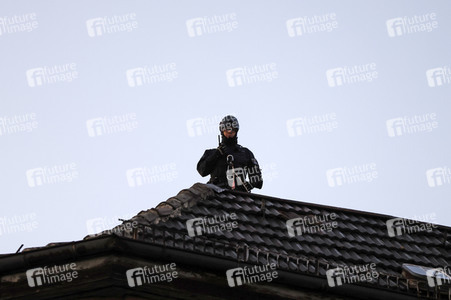Demonstration gegen Räumung vom Wagencamp 'Köpi' in Berlin